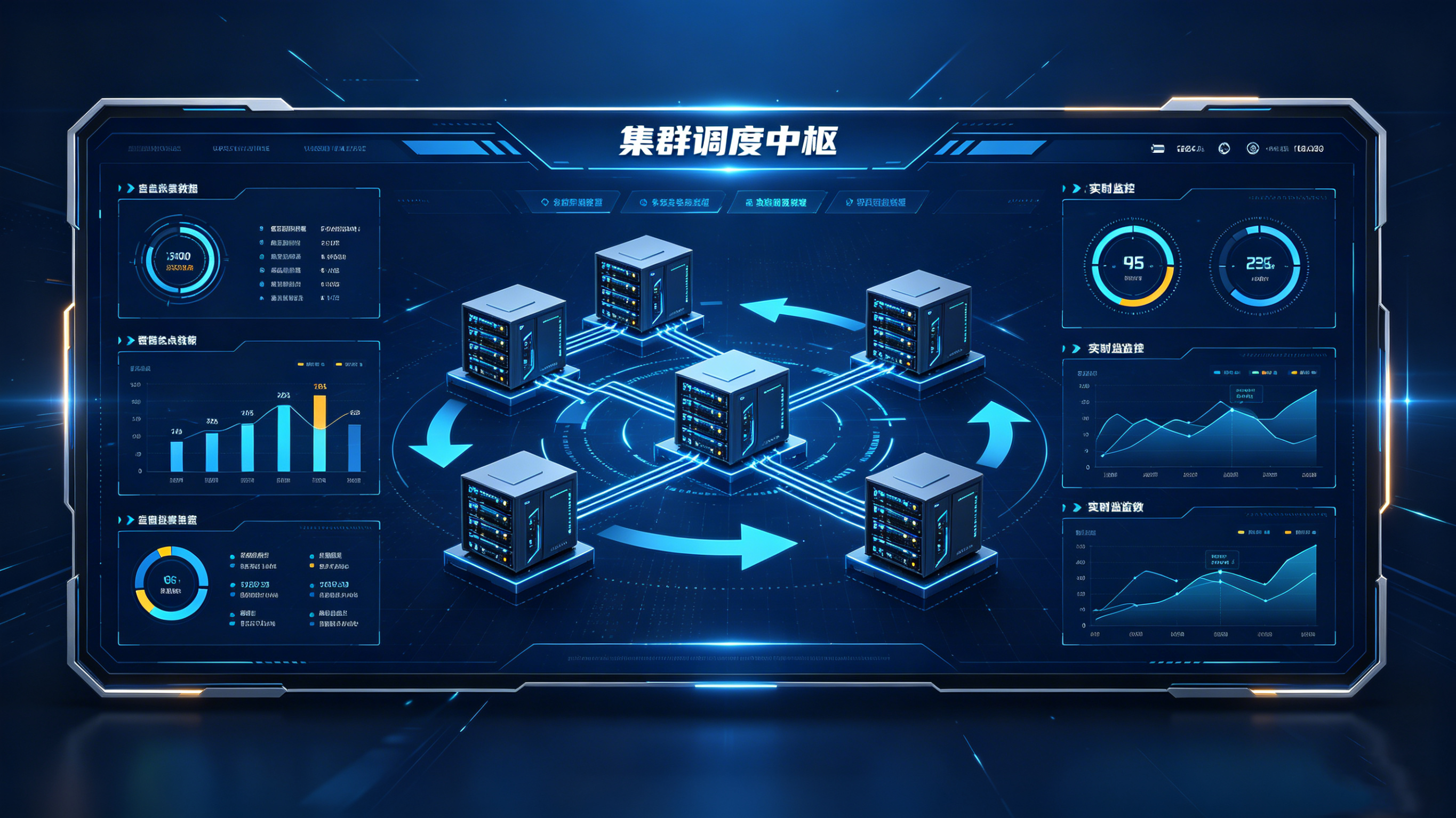集群管理平台界面